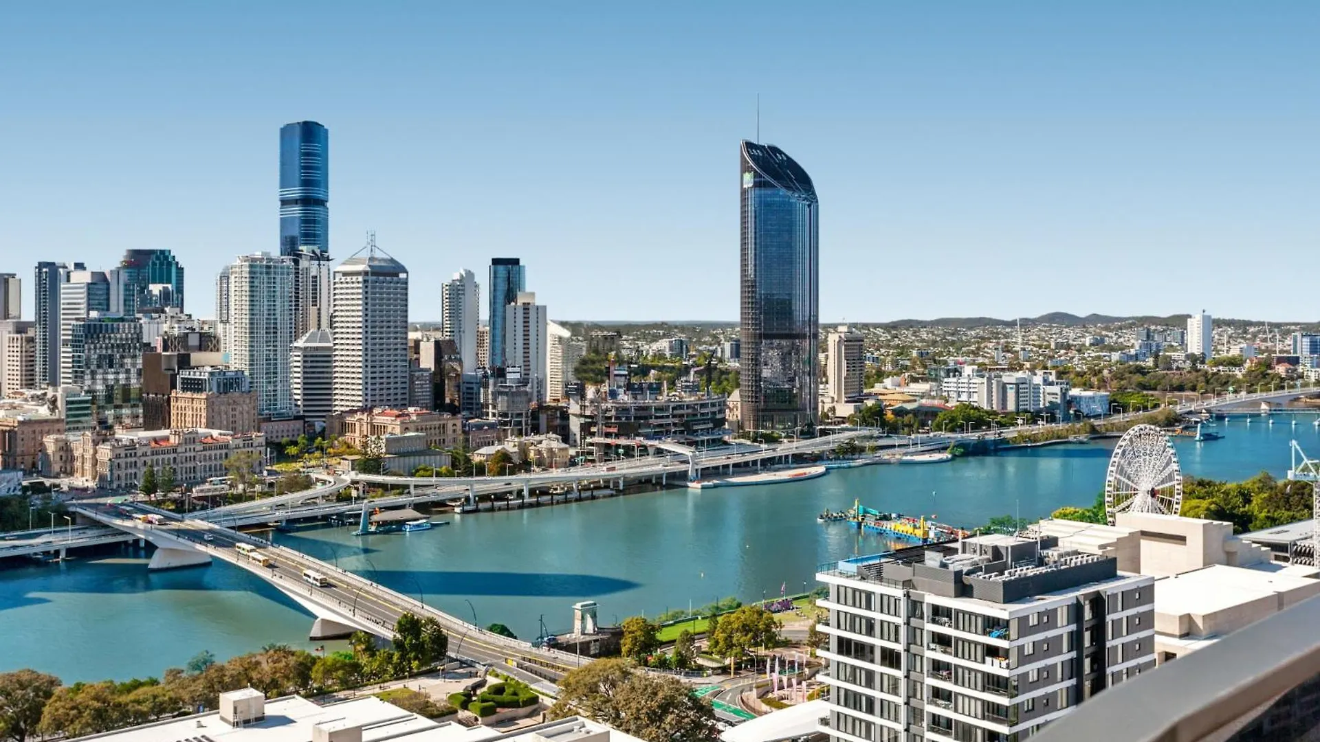 Apartment River-View Unit With Rooftop Pool Near Museums Brisbane Australia