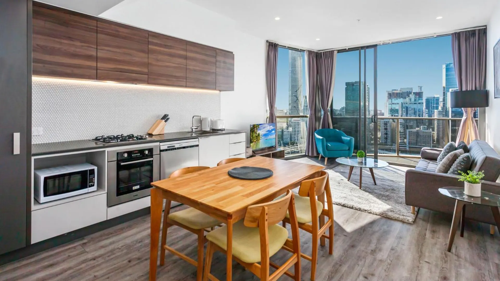 Apartment River-View Unit With Rooftop Pool Near Museums Brisbane
